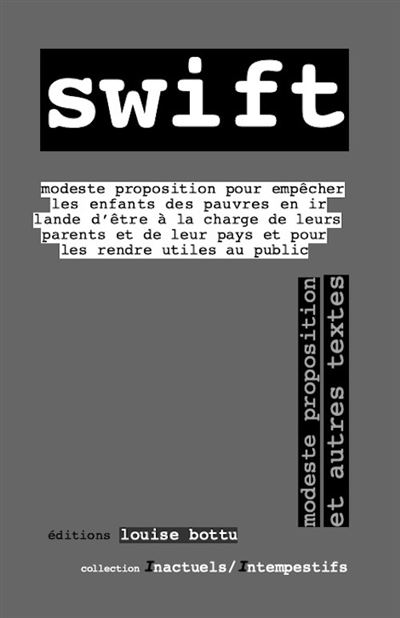 Swift - Jonathan Swift - broché