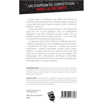 Un soupçon de compétition dans la sécurité