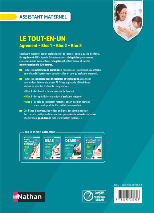 Devenir Assistante Maternelle: Toutes Les étapes à Suivre Pour Réussir  (French Edition)