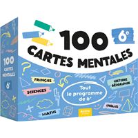 100 cartes mentales - Tout le programme de 6e