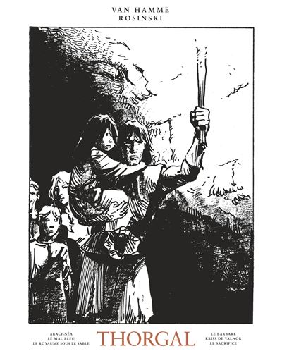 Intégrale Thorgal N/B - Tome 5 - Jean Van Hamme - cartonné