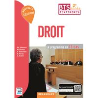 Droit 2e année BTS (2017) - Pochette élève