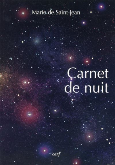 Carnet de nuit -  Marie de Saint-Jean - broché