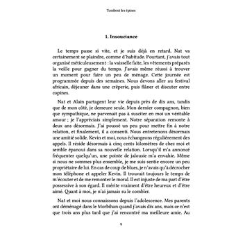 Tombent les épines