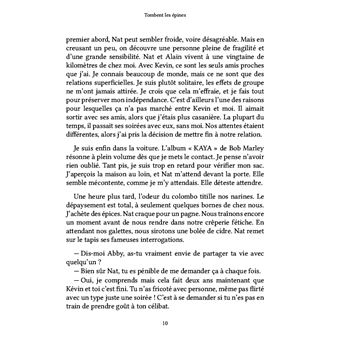 Tombent les épines