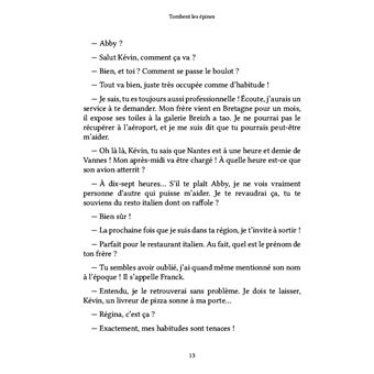Tombent les épines