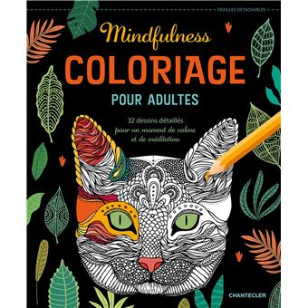 Coloriage pour adultes - mindfulness