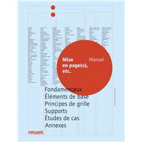 Mise en page (s), etc. Fondamentaux, éléments de base, princ