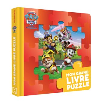Pat' Patrouille - Mon grand livre puzzle