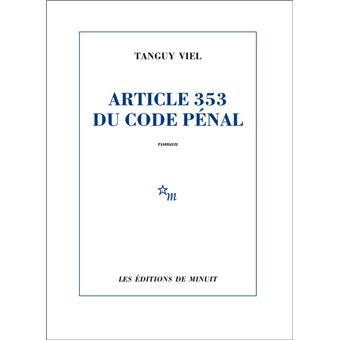 Article 353 du code pénal - 1