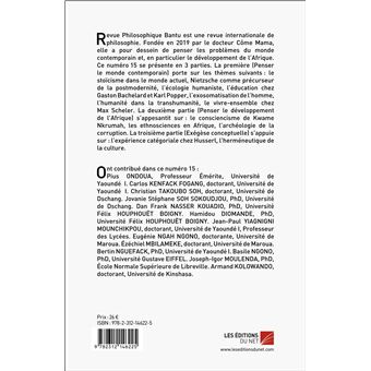 Revue Philosophique Bantu