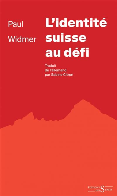 L’identité suisse au défi