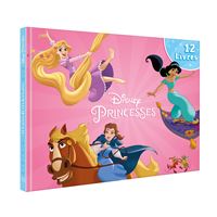 DISNEY PRINCESSES - Coffret - Les 12 livres de tes héroïnes