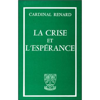 La crise et l'esperance - 1