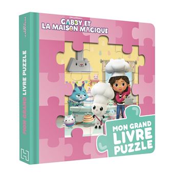 Gabby et la maison magique - Mon grand livre puzzle