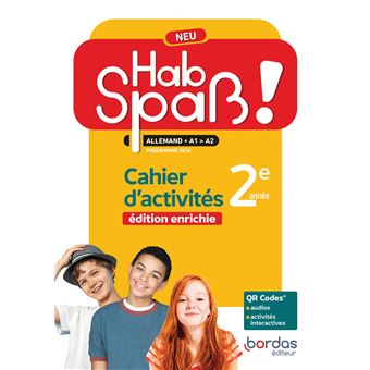 Hab'spaß ! Neu - Allemand 2ème année - 2022 - Cahier - élève - 1