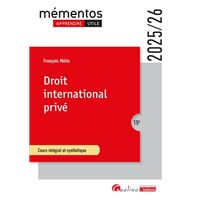 Droit international privé