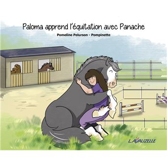 Paloma apprend l'équitation avec Panache - 1
