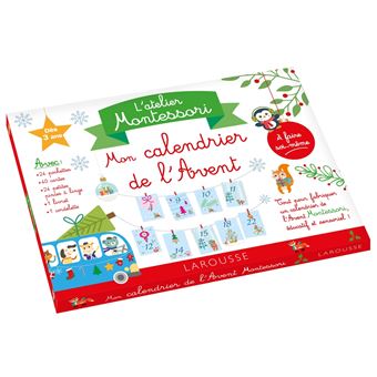Mon atelier Montessori calendrier de l'avent - 1