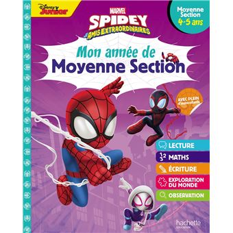 Spidey Et Ses Amis Extraordinaires - Disney - Marvel - Spidey et ses amis extraordinaires - Mon année de Moyenne Section (4-5 ans) - 1