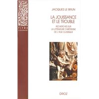La jouissance et le trouble