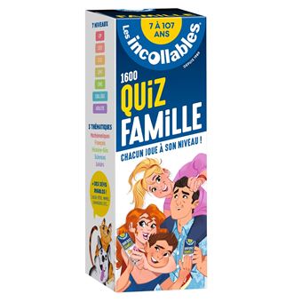 Les Incollables - Les Incollables, 1 600 questions réponses par réviser en 4 éventails - 1