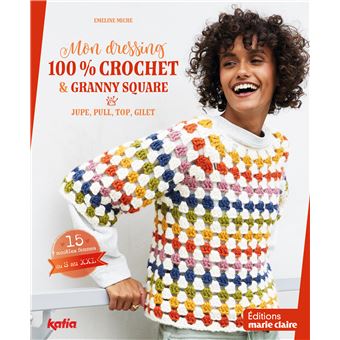Mon dressing 100% crochet & granny square - 1