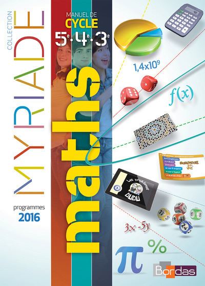 Myriade Mathematiques Cycle 4 2016 Manuel eleve
