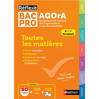 Toutes les matières BAC PRO AGOrA - Réflexe N° 89