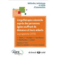 L'ergothérapie chez les personnes âgées atteintes de démence et leurs aidants