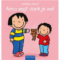 Anna zegt dank je wel