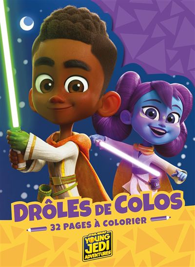 LES AVENTURES DES PETITS JEDI - Drôles de colos - STAR WARS - Walt Disney - broché