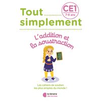 Soustractions Additions CP CE1 - Cahier d'exercice pour les enfants - 50  pages - Format A4 NLFBP Editions - broché - NLFBP Editions - Achat Livre