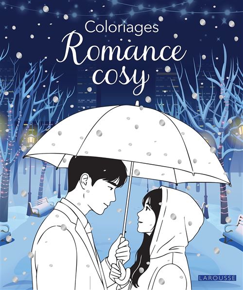 Coloriages Romance Cosy -  Collectif - Larousse - broché - Document jeunesse