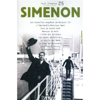 Tout Simenon tome 25 (centenaire) - 1