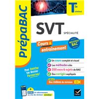 Prépabac - SVT Tle générale (spécialité) - Bac 2026