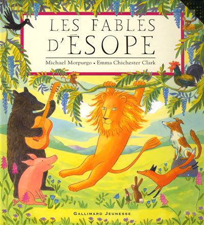 Les fables d'Ésope - cartonné - Michael Morpurgo, Christine