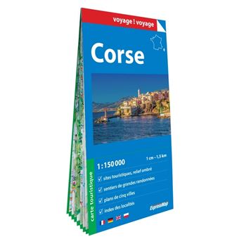 Corse 1/150.000 (carte grand format en papier) - 1