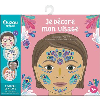 Je décore mon visage - Ma pochette d'artiste