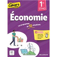 Cahiers STMG Économie 1re STMG (2025) - Pochette élève