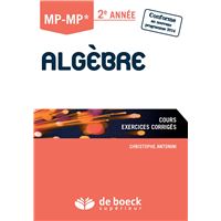 Algèbre MP/MP* - 2e année