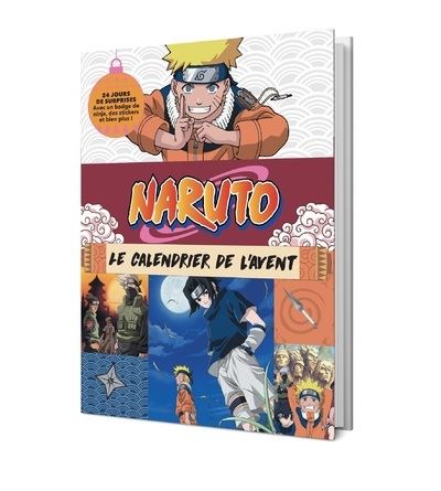  Naruto - Le calendrier de l'avent officiel 2023 - Pour enfants  à partir de 6 ans - MEDIATOON - Livres