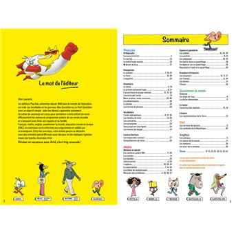 Cahier de vacances Ariol - Les incollables - CE1 au CE2 - 7/8 ans