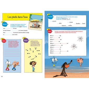 Cahier de vacances Ariol - Les incollables - CE1 au CE2 - 7/8 ans