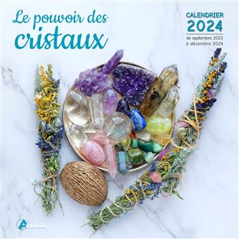 Calendrier Pouvoir des cristaux 2024 - 1