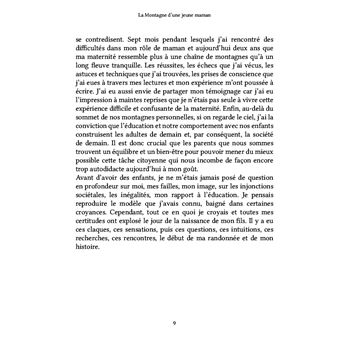 La Montagne d'une jeune maman