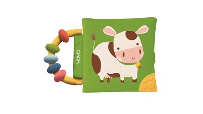 Le livre de la vache, livre hochet - Collectif - Tam-Tam - broché - Album éveil dès la naissance