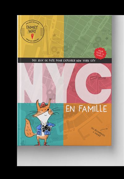 Des jeux de piste pour explorer new york en famille - Raphaëlle Grelier - broché