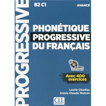Phonétique progressive du français - Avancé - Nouvelle couverture - 1