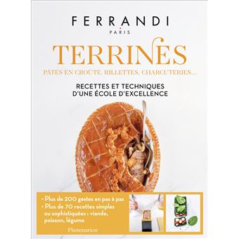 Terrines : pâtés en croûte, rillettes, charcuteries...